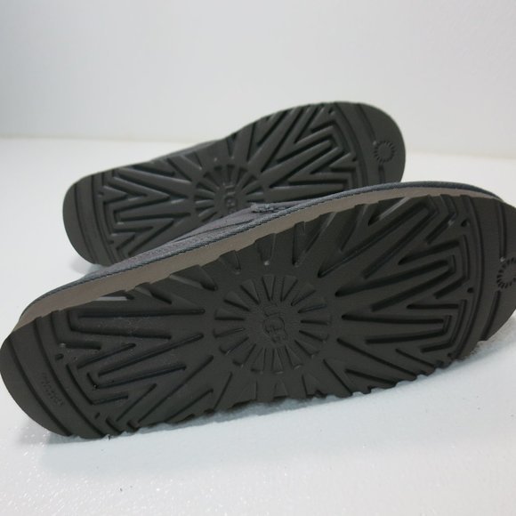 UGG Comfort Dex Suede Wool Lined Slippers Men\'s House Shoes Footwear Sz 8